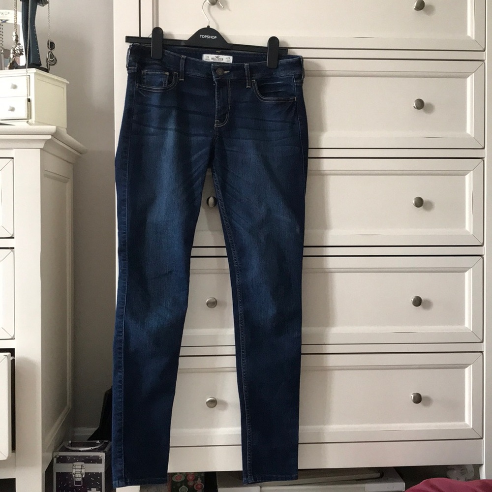 dark denim jeans